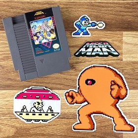 Mega Man Stickers Nintendo NES Pixel Art 25 Sticker Pack
