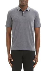 Download Theory Men's Black Current Pique Standard Short Sleeve ...