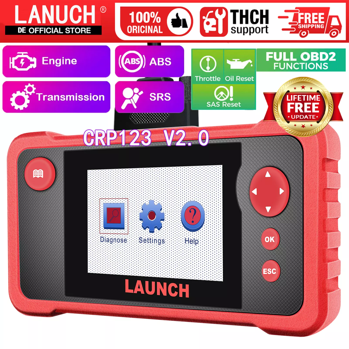 Launch CRP123 Will Not Turn On