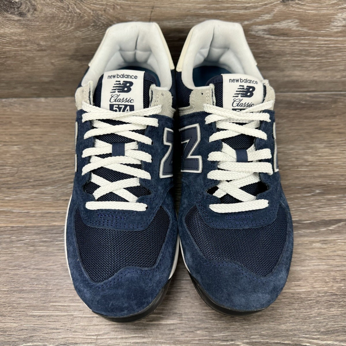 New Balance Fresh Foam 574 Navy Blue Baseball Cleats Men's