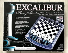Excalibur King Master II Electronic Chess Checkers Individual Game Parts 911E-2