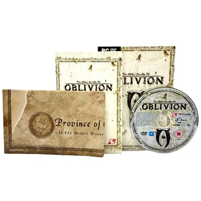 Elder Scrolls IV Oblivion PC USK 16 Rollenspiel RPG Klassiker OVP gebraucht
