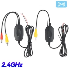 2.4G Wireless Rear Video Transmitter Receiver For Reverse parking Backup Camera
