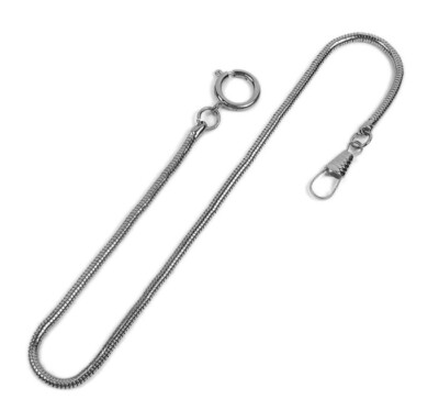 Minott Taschenuhrkette Schlangenkette Edelstahl RE-22039