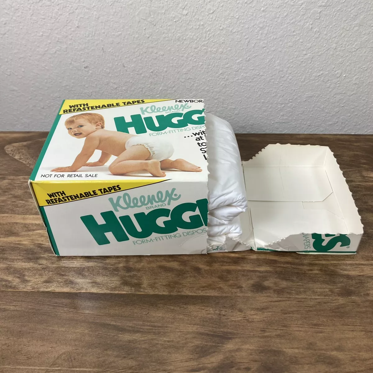 open box diapers