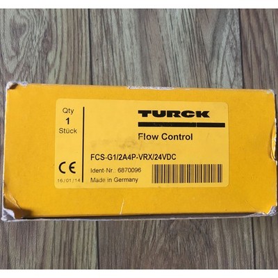 1PC NEW TURCK Flow Switch FCS-G1-2A4P-VRX-24VDC FREE SHIP #YP1