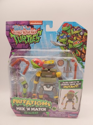 Teenage Mutant Ninja Turtles Mutations Mix 'N Match Metalhead 4.5'' Figure NEW