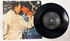 David Bowie And Mick Jagger ✴ DANCING IN THE STREET⚫ 45 RPM Record - 1985💥