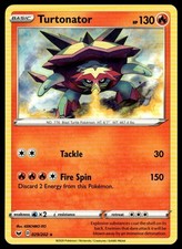 Pokemon Turtonator SWSH01: Sword & Shield Base Set - 029/202 LP