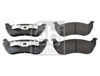 Febi Bilstein Bremsbelagsatz, Scheibenbremse 116335 FüR Jeep