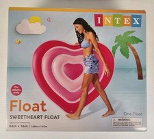 New Intex Sweetheart Float Heart Shaped Pool ...