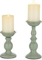KerzenstäNder Metall Vintage 2Er Set Kerzenhalter Stumpenkerzen Tischdeko
