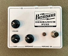 Benson Amps Germanium Fuzz Overdrive Boost Distortion Preamp Pedal