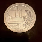 2019 AMERICA THE BEAUTIFUL FIVE OZ UNC AMERICAN MEMORIAL PARK N. MARIANA ISLANDS