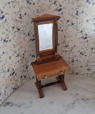 Bodo Hennig Jugendstil Möbel Beistelltisch mit Spiegel Puppenstube Puppenhaus