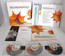 2005 Mathematica 5.1 w/Three CDs,  Getting Started and Installation