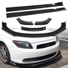 For Scion Tc 2005-2010 Front Bumper Lip Spoiler Splitter Carbon Fiber