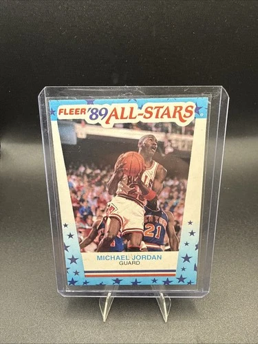 1989-90 Fleer - All-Stars Stickers Michael Jordan #3