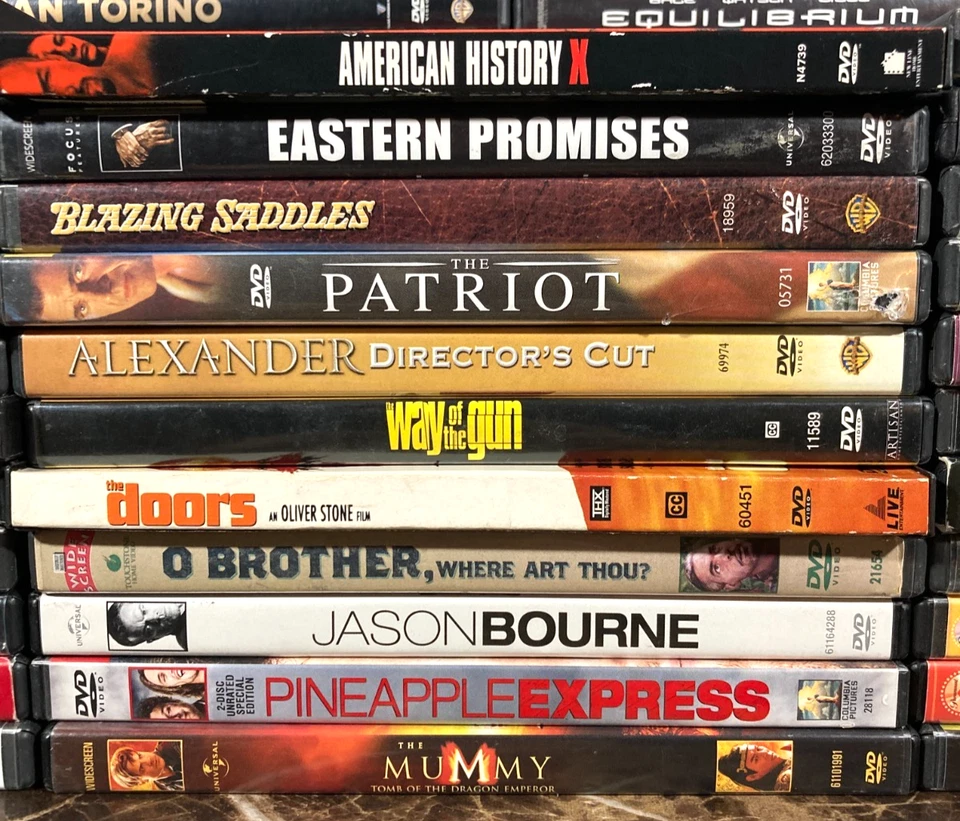 DVD Huge Lot 154 Movies Action Comedy Drama Thriller Classic 80s 90s Y2K Films - Image 3 of 4