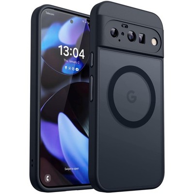 Pixel 10 Hülle MagSafe Kamera Schutz Polycarbonat Matt Black Handyhülle