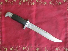 Vintage Buck #120 General Hunting Knife, 2-Line Inverted Stamp, 1967-1972