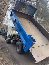 Mitsubishi 11.5 Large Diesel Fuel Efficient Dump Truck Runs Great Daily Driver
