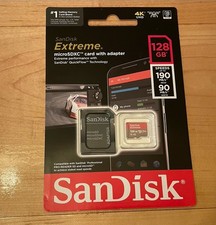 SanDisk Extreme MicroSDXC With Adapter 128GB