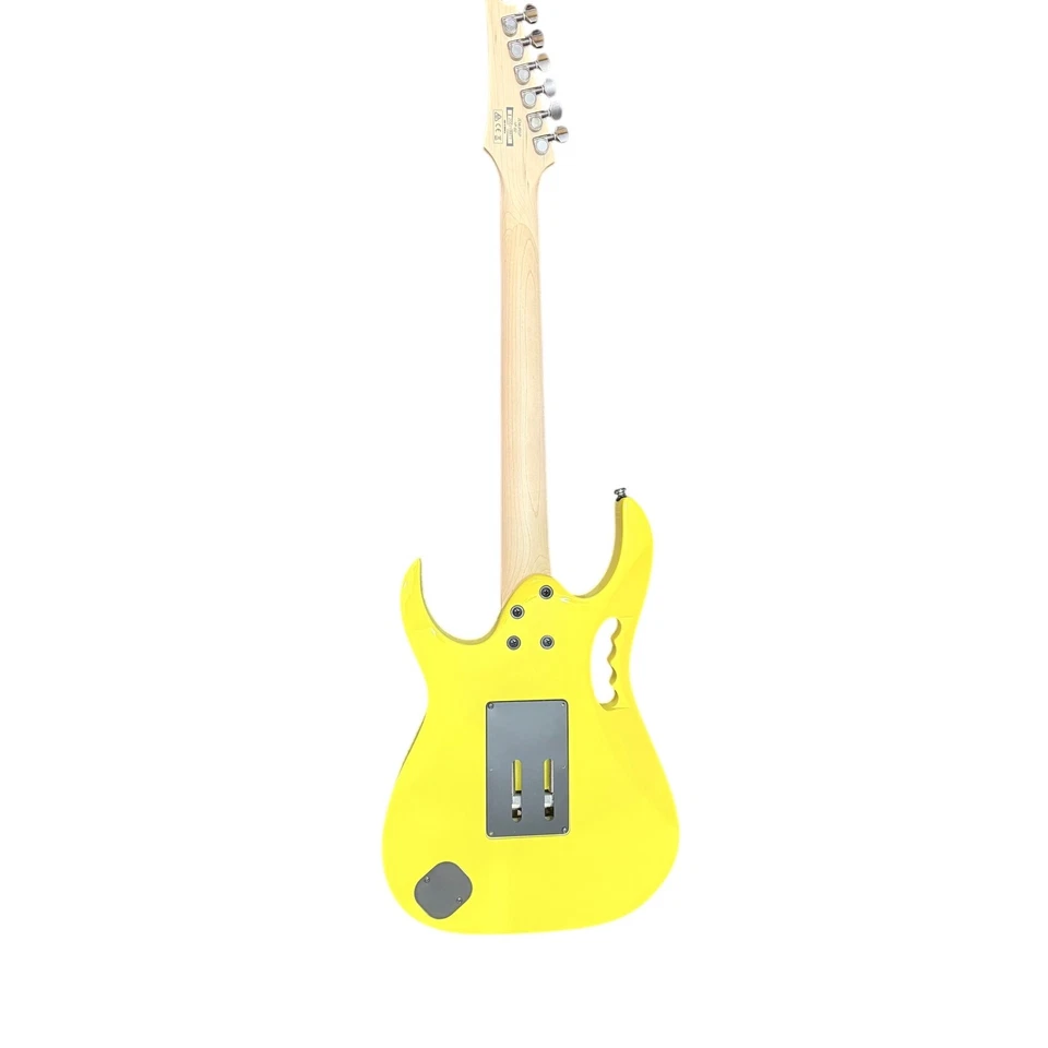 Ibanez JEMJRSP Yellow Steve Vai Signature Guitar HSH Monkey Grip Near Mint - Image 4 of 4