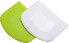 2 Pezzi Raschietto Taglia Impasto Di Plastica Taglierina Della Pasta, Spatola pe