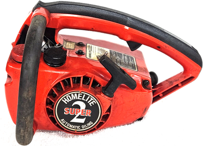 #ad Vintage Homelite Super 2 Chainsaw Runs Great Project Needs Work Video $60.00