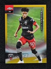 Kevin Paredes Chrome 2021 Gold Refractor /50 #50