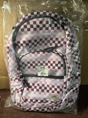NEW VANS Off the Wall Backpack SHADES OF PINK design NWT