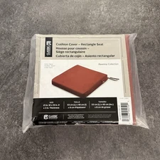 Classic Accessories Ravenna Water-Resistant Patio Cushion Cover, 21 x 19 x 3"