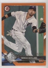 2018 Bowman Orange 25/25 Nick Castellanos Nicholas Castellanos #17 jc3