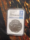 2022 (W) American Silver Eagle Struck At West Point FDOI MS70 NGC Label EB101