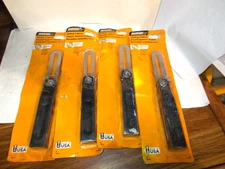 4 LOT  VTG, Johnson Level and Tool B75 Stainless Steel 8" Sliding T-Bevels  NOS