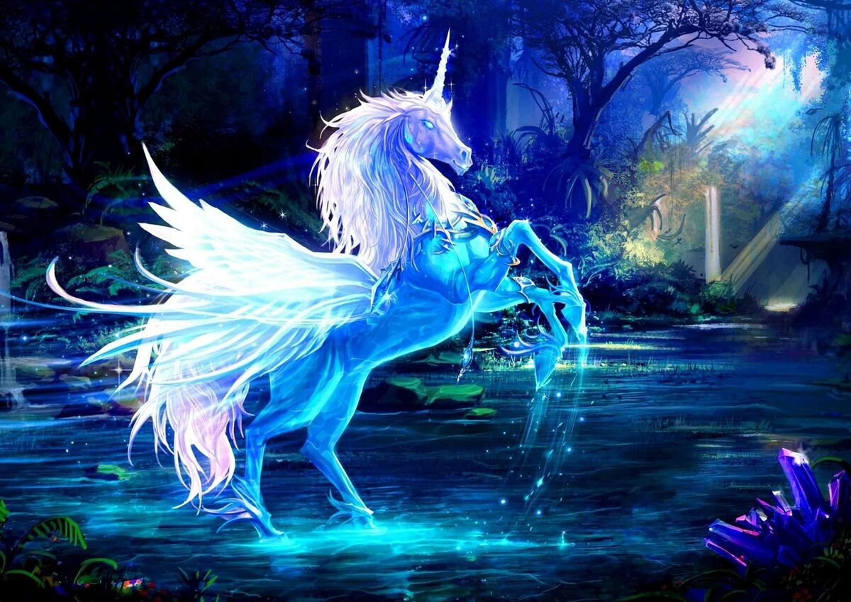 MAGICAL UNICORN - Fantasy Poster Picture Print Sizes A5 to A0 **FREE DELIVERY** | eBay