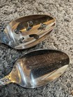 Oneida Wm. A. Rogers silverplate  serving Slotted & Solid spoon Unknown Pattern — photo 3