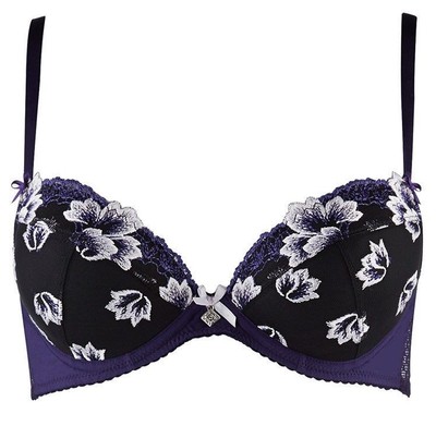 Aubade Paris Passion Creole 36D Push-up bra and L Thong set
