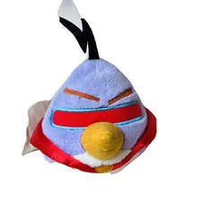 angry Birds LASER PURPLE RED CAPE stuffed animal plush toy gift