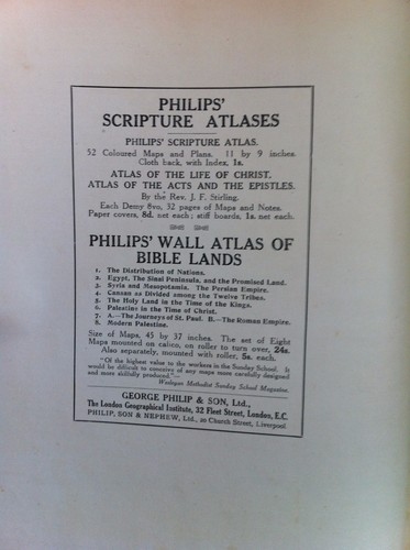 Philips Scripture Atlas, With 16 Coloured Plates Containing 52 Maps And Plans - Picture 6 of 12