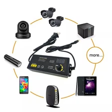 Adjustable Voltage 3V-24V AC/DC Switch Power Supply Adapter with LED Display NEW