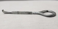 Vintage Ace Hardware Paint Can Opener Bottle Opener Worker Tool Silver 4.5" Long