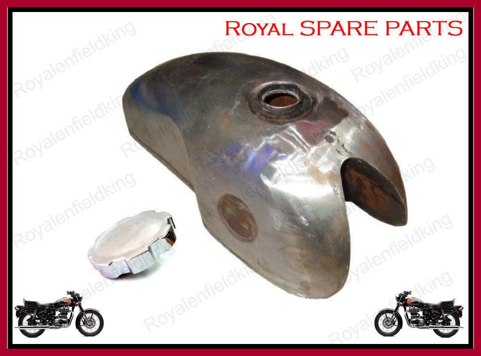 Benelli Mojave Cafe Racer 260 360 Petrol Fuel Gas Tank with Petrol Taps & Cap Foto 2 de 4