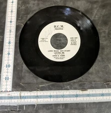 Rare Ernie Hamm 45 Record Lots Make Her Start Signed H.C.M. Germany