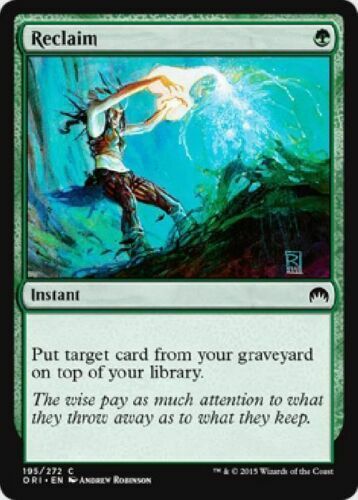 4 Reclaim 4x x4 - LP - Magic Origins - SPARROW MAGIC - mtg - - Picture 1 of 1