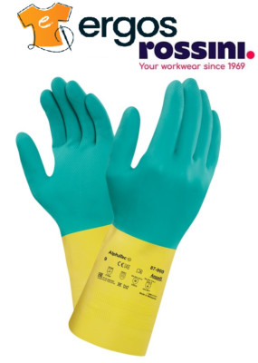 12 Coppie Lattice Di Gomma Per La Casa Multiuso Giallo Guanti - Foto 4