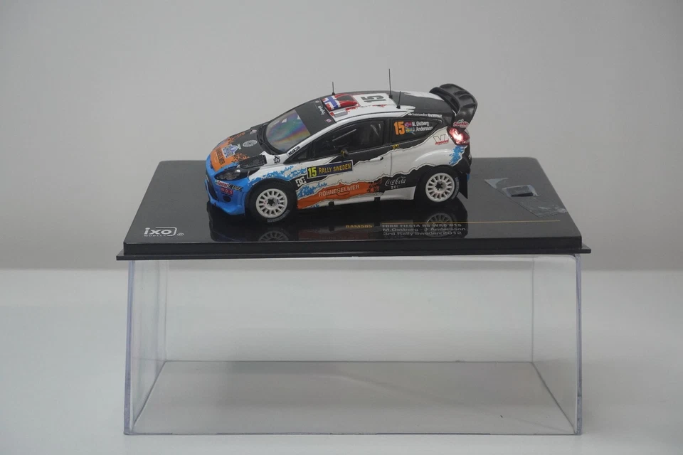 Ford Fiesta RS WRC #15 3rd Rally Suecia 2012 Ostberg B21 1:43 IXO RAM505 SIN USAR, EN CAJA Foto 2 de 4