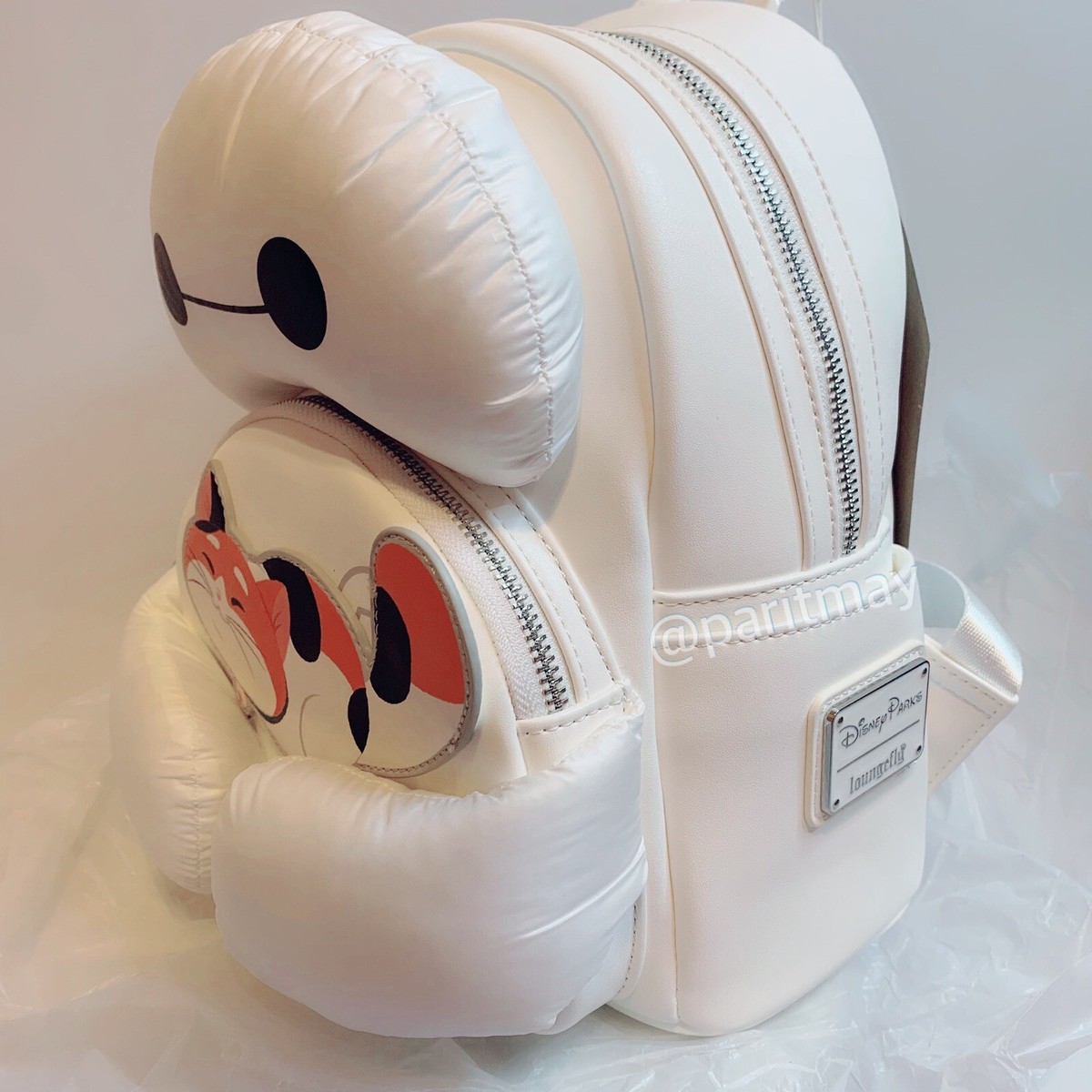 NWT Loungefly Disney Big Hero 6 Baymax and Mochi mini backpack pack Amazon.com: Loungefly Disney Big Hero 6 Baymax & Mochi Mini  main image 3