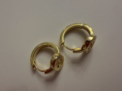 Gucci gold hoop earrings - Picture 5 of 11